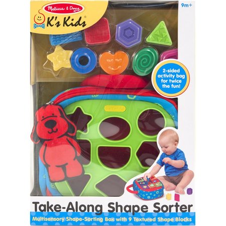 Melissa & Doug Take-Along Shape Sorter 9185